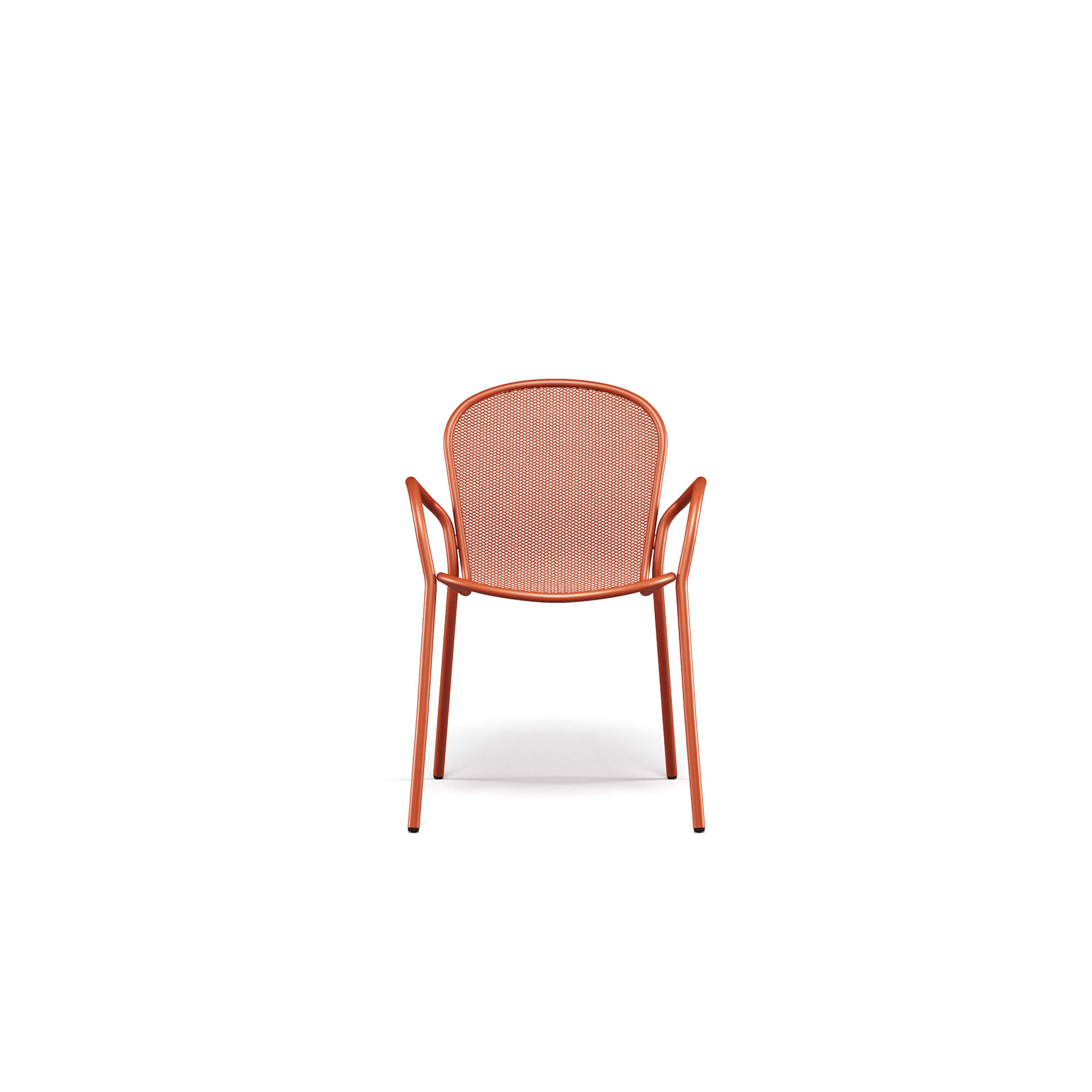 poltroncina-rondaX-458-emu-esterno-giardino-acciaio-rosso-acero-cam001